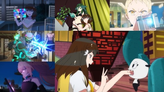 Gatchaman Crowds - Eps. 1-4