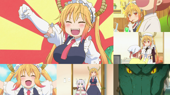 Miss Kobayashi's Dragon Maid - Eps. 1-4