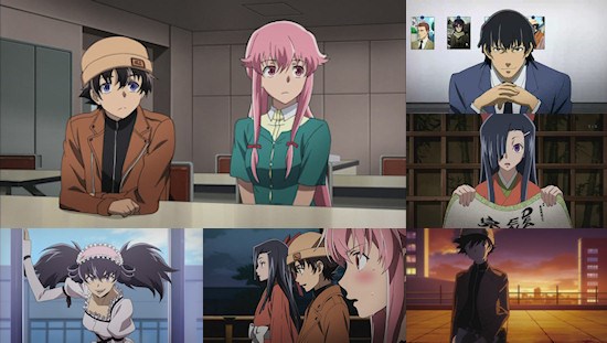 Mirai Nikki - Eps. 1-4